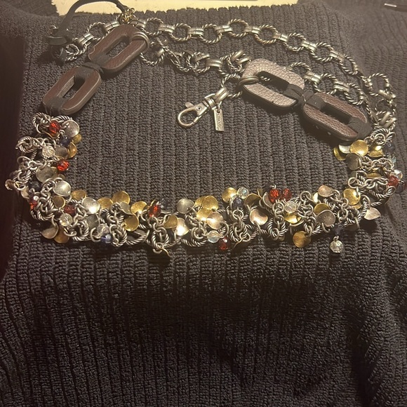 Necklace or belt by Chicos. Bulky heavy, very sturdy. - Picture 5 of 7